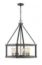 ECOM Only 472-6D-ABB - 6 Light Chandelier