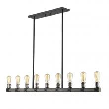 ECOM Only 472-9L-ABB - 9 Light Linear Chandelier