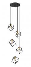 ECOM Only 478-5BRZ-OBR - 5 Light Chandelier