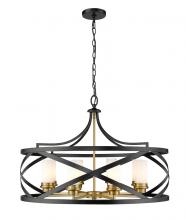 ECOM Only 481P30-MB-OBR - 8 Light Chandelier