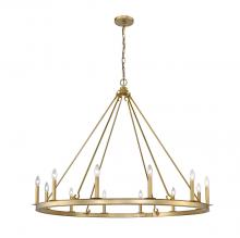 ECOM Only 482R-12OBR - 12 Light Chandelier