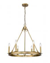 ECOM Only 482R-6OBR - 6 Light Chandelier