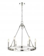 ECOM Only 482R-6PN - 6 Light Chandelier