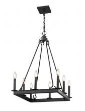 ECOM Only 482S-8-20MB - 8 Light Chandelier