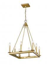 ECOM Only 482S-8-20OBR - 8 Light Chandelier