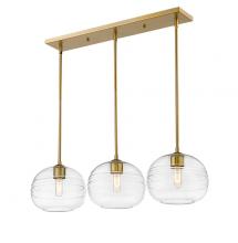 ECOM Only 486P10-3L-OBR - 3 Light Linear Chandelier