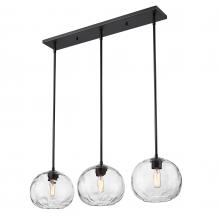 ECOM Only 490P10-3L-MB - 3 Light Linear Chandelier