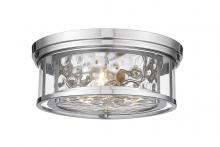 ECOM Only 493F3-PN - 3 Light Flush Mount