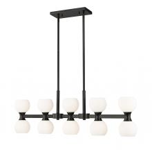 ECOM Only 494-10L-MB - 10 Light Linear Chandelier