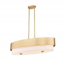 ECOM Only 495-42L-MGLD - 5 Light Linear Chandelier