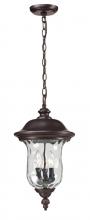 ECOM Only 533CHM-RBRZ - 2 Light Outdoor Chain Mount Ceiling Fixture