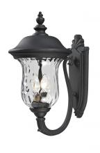 ECOM Only 533M-BK - 2 Light Outdoor Wall Light