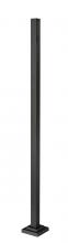 ECOM Only 536P-BK - --- Light Outdoor Posts + Hardware