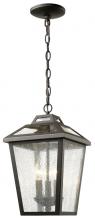 ECOM Only 539CHM-ORB - 3 Light Outdoor Chain Mount Ceiling Fixture