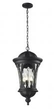 ECOM Only 543CHB-BK - 5 Light Outdoor Chain Mount Ceiling Fixture