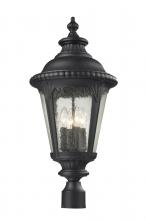 ECOM Only 545PHB-BK - Outdoor Post Light