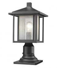 ECOM Only 554PHM-533PM-BK - 1 Light Outdoor Pier Mounted Fixture