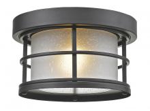 ECOM Only 556F-BK - 1 Light Outdoor Flush Mount