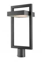 ECOM Only 566PHBR-BK-LED - 1 Light Outdoor Post Mount Fixture