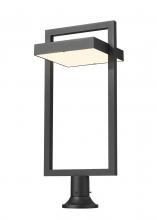 ECOM Only 566PHXLR-553PM-BK-LE - 1 Light Outdoor Pier Mounted Fixture