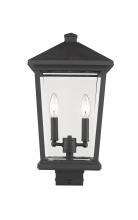 ECOM Only 568PHBS-BK - 2 Light Outdoor Post Mount Fixture