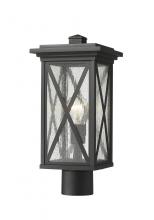 ECOM Only 583PHMR-BK - 1 Light Outdoor Post Mount Fixture