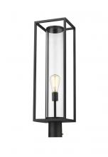 ECOM Only 584PHBR-BK - 1 Light Outdoor Post Mount Fixture