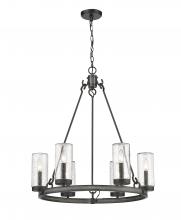 ECOM Only 589-6ABB - 6 Light Outdoor Chandelier