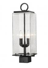 ECOM Only 592PHMS-BK - 2 Light Outdoor Post Mount Fixture