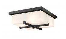 ECOM Only 593F-BK - 4 Light Outdoor Flush Mount