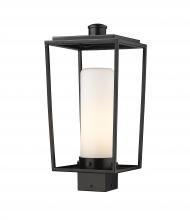 ECOM Only 595PHMS-BK - 1 Light Outdoor Post Mount Fixture