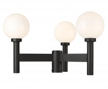 ECOM Only 597MP3-BK - 3 Light Outdoor Post Mount Fixture