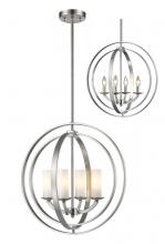 ECOM Only 6002-4S-BN - 4 Light Chandelier