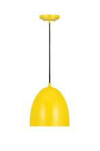 ECOM Only 6012P9-YEL - 1 Light Pendant