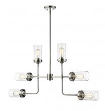 ECOM Only 617-6PN - 6 Light Chandelier