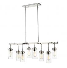 ECOM Only 617-8L-PN - 8 Light Linear Chandelier