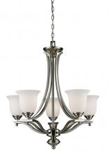 ECOM Only 704-5-BN - 5 Light Chandelier