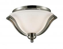 ECOM Only 704F2-BN - 2 Light Flush Mount