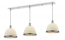 ECOM Only 715P13-3CH - 3 Light Linear Chandelier