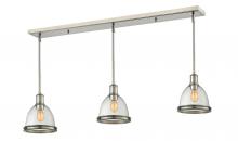 ECOM Only 718MP-3BN - 3 Light Linear Chandelier