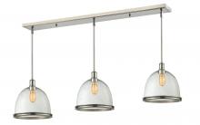 ECOM Only 718P13-3BN - 3 Light Linear Chandelier