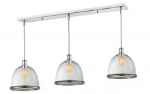 ECOM Only 719P13-3CH - 3 Light Linear Chandelier