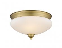 ECOM Only 721F2-HBR - 2 Light Flush Mount