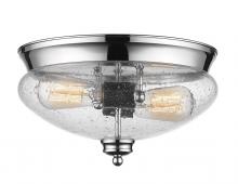 ECOM Only 722F2-CH - 2 Light Flush Mount