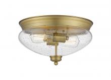 ECOM Only 722F2-HBR - 2 Light Flush Mount