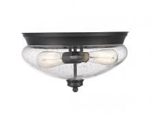 ECOM Only 722F2-MB - 2 Light Flush Mount