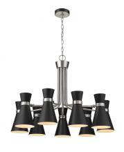 ECOM Only 728-9MB-BN - 9 Light Chandelier