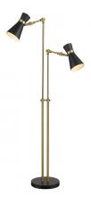 ECOM Only 728FL-MB-HBR - 2 Light Floor Lamp