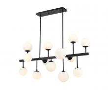 ECOM Only 730-13L-MB - 13 Light Linear Chandelier