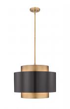 ECOM Only 739P24-BRZ-RB - 3 Light Chandelier